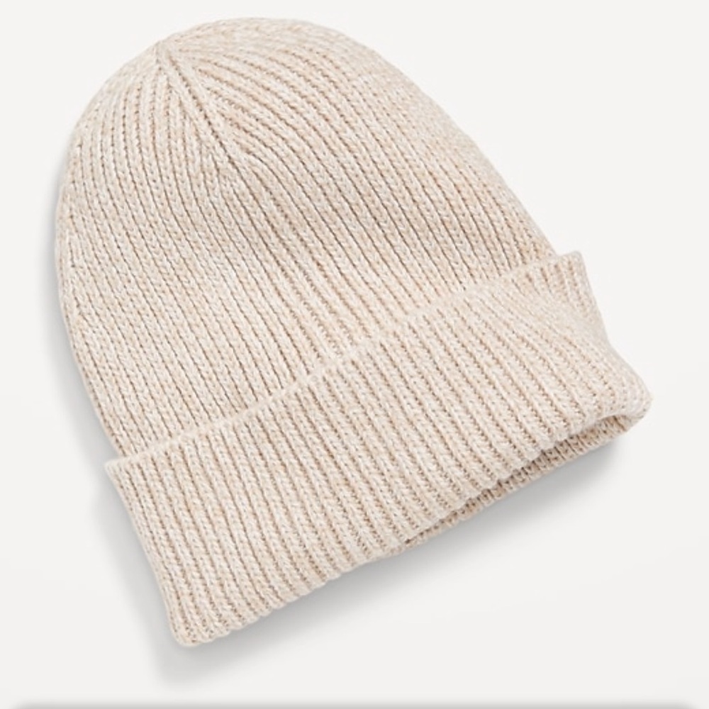 NWT OLD NAVY Ribbed Beanie Color Oatmeal  OS